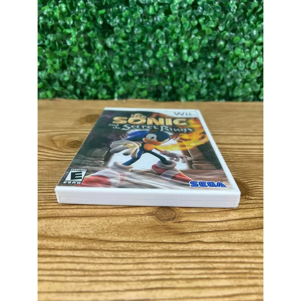 Sonic and the Secret Rings (Nintendo Wii) Complete CIB w/ Manual